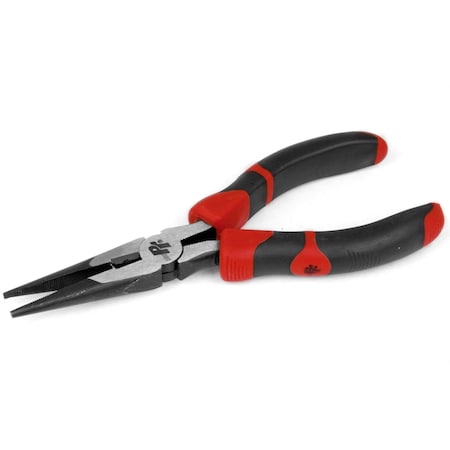 Needle Nose Pliers, 6 Long, With Double Cushioned Grips